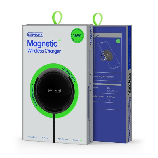 Duzzona MagSafe 15W induction charger black (W1),