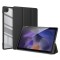 Dux Ducis Toby Flip Cover Δερματίνης / Πλαστικό Μαύρο (Galaxy Tab A8 X200)