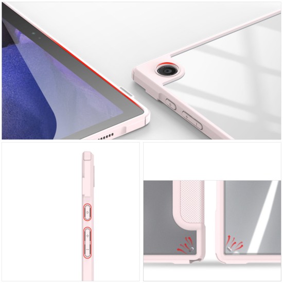Dux Ducis Toby Armored Flip Smart Case for Samsung Galaxy Tab A8 10.5 '' 2021 with Stylus Holder Pi