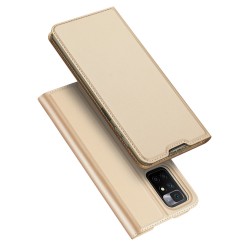 Dux Ducis Skin Pro Bookcase type case for Xiaomi Redmi 10 χρυσό