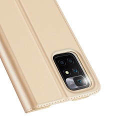 Dux Ducis Skin Pro Bookcase type case for Xiaomi Redmi 10 χρυσό