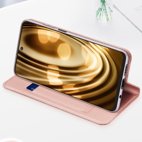 Dux Ducis Skin Pro Bookcase type case for Xiaomi Redmi 10 χρυσό Dux Ducis Skin Pro Bookcase type case for Xiaomi Redmi 10 χρυσό