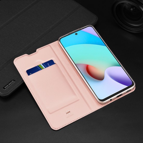 Dux Ducis Skin Pro Bookcase type case for Xiaomi Redmi 10 χρυσό Dux Ducis Skin Pro Bookcase type case for Xiaomi Redmi 10 χρυσό
