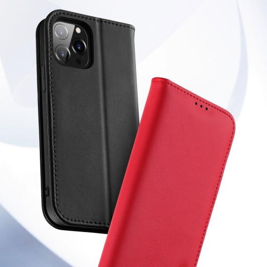 Dux Ducis Hivo Δερμάτινη Θήκη με Βάση Στήριξης για iPhone 13 Pro Μαύρο