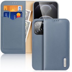 Dux Ducis Hivo Δερμάτινη Θήκη με Βάση Στήριξης για iPhone 13 Pro Μπλε