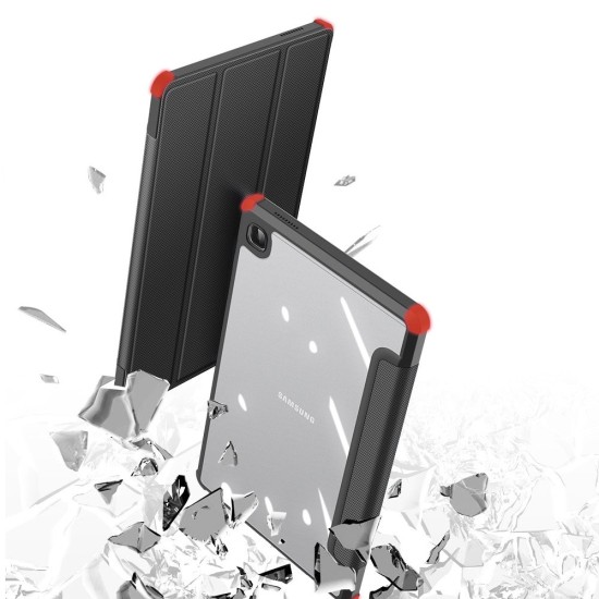 Dux Ducis Toby θωρακισμένο σκληρό έξυπνο κάλυμμα για Samsung Galaxy Tab A7 Lite (T220 / T225) με θή