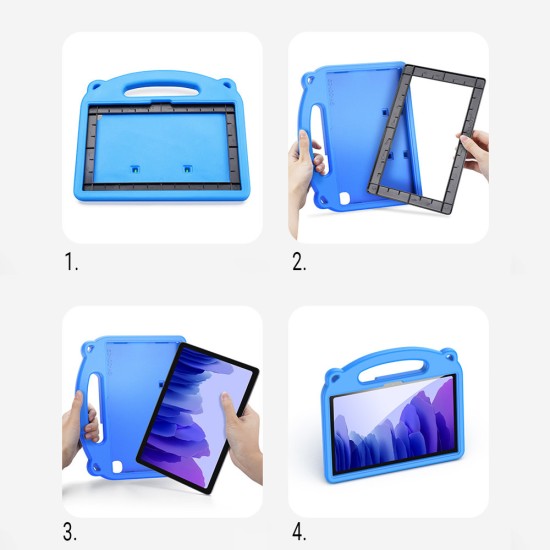 Dux Ducis Panda kids safe soft Θήκη tablet για Samsung Galaxy Tab A7 10.4'' 2020 πράσινο
