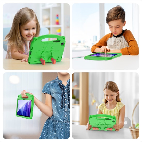 Dux Ducis Panda kids safe soft Θήκη tablet για Samsung Galaxy Tab A7 10.4'' 2020 πράσινο