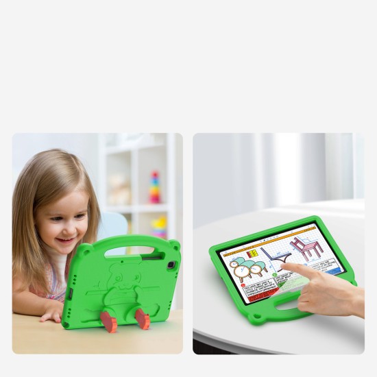 Dux Ducis Panda kids safe soft Θήκη tablet για Samsung Galaxy Tab A7 10.4'' 2020 πράσινο