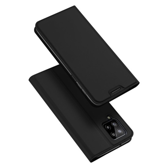 Dux Ducis Skin Pro Bookcase type case για Samsung Galaxy A22 4G Μαύρο