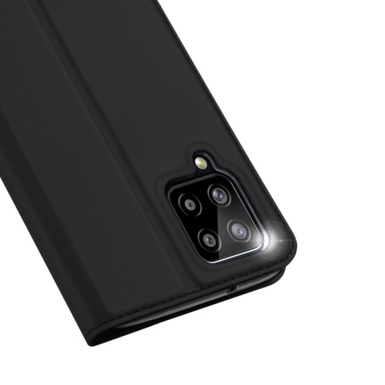 Dux Ducis Skin Pro Bookcase type case για Samsung Galaxy A22 4G Μαύρο