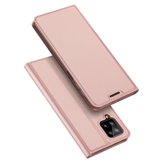 Dux Ducis Skin Pro Bookcase type case για Samsung Galaxy A22 4G Ροζ