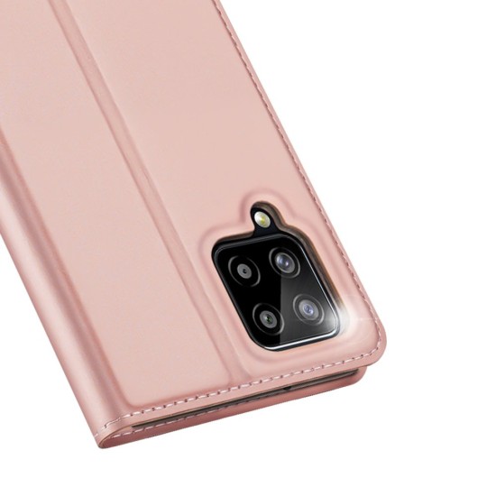 Dux Ducis Skin Pro Bookcase type case για Samsung Galaxy A22 4G Ροζ