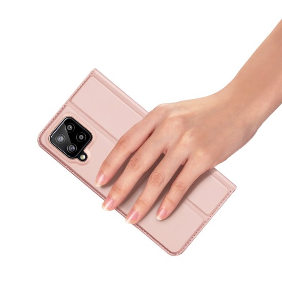 Dux Ducis Skin Pro Bookcase type case για Samsung Galaxy A22 4G Ροζ