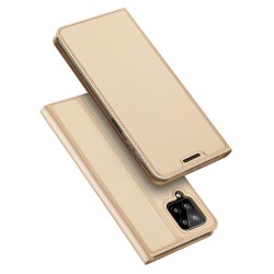 Dux Ducis Skin Pro Bookcase type case για Samsung Galaxy A22 4G Χρυσό