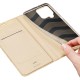 Dux Ducis Skin Pro Bookcase type case για Samsung Galaxy A22 4G Χρυσό