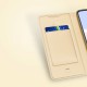 Dux Ducis Skin Pro Bookcase type case για Samsung Galaxy A22 4G Χρυσό