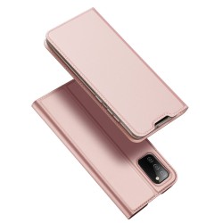 Dux Ducis Skin Pro Bookcase type case για Samsung Galaxy A02s EU Ροζ