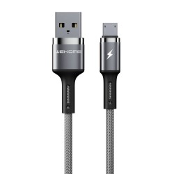 WK Design Kingkong Series Data Cable USB - Micro USB 3A (WDC-128m) Μαύρο