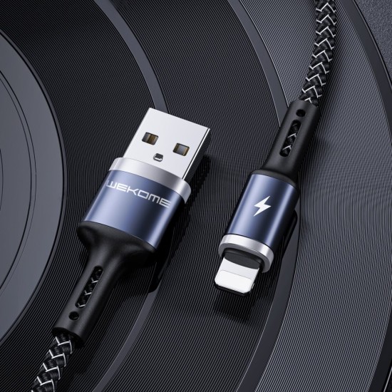 WK Design Kingkong Series Data Cable USB - Micro USB 3A (WDC-128m) Μαύρο