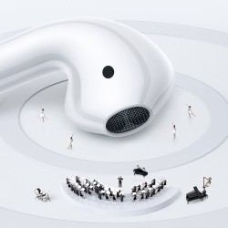 Joyroom Ακουστικά Bluetooth με Θήκη Φόρτισης In-ear Wireless 5.0 TWS (JR-T13) Μαύρο