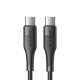 Joyroom USB 2.0 Cable USB-C male - USB-C male 1.2m (S-1230M3) Μαύρο