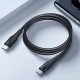 Joyroom USB 2.0 Cable USB-C male - USB-C male 1.2m (S-1230M3) Μαύρο