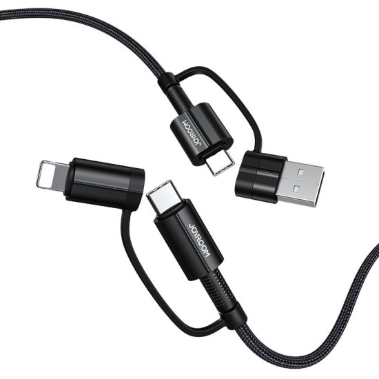 Joyroom 4in1 multifunction fast charging cable USB Type C / USB - USB Type C / Lithtning Quick Char