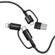 Joyroom 4in1 multifunction fast charging cable USB Type C / USB - USB Type C / Lithtning Quick Char