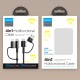 Joyroom 4in1 multifunction fast charging cable USB Type C / USB - USB Type C / Lithtning Quick Char