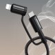 Joyroom 4in1 multifunction fast charging cable USB Type C / USB - USB Type C / Lithtning Quick Char