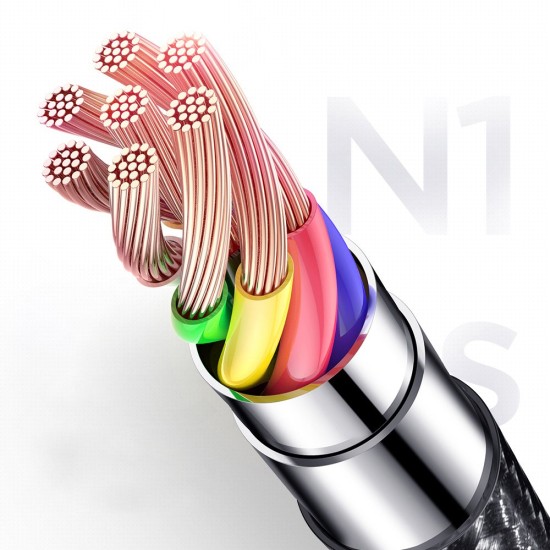 Joyroom USB - Lightning cable 3 A 1,5 m (S-1530N1) μαύρο