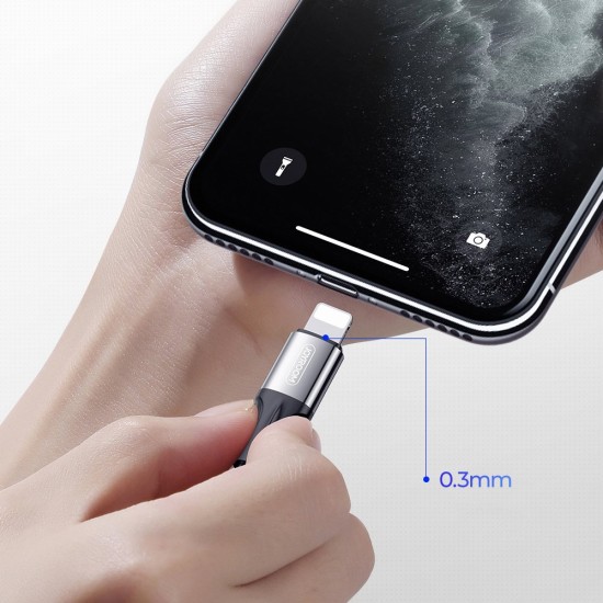 Joyroom USB - Lightning cable 3 A 1,5 m (S-1530N1) μαύρο