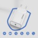 Joyroom Φορτιστής Χωρίς Καλώδιο με Θύρα USB-C 20W Power Delivery Λευκός (L-P201)