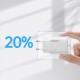 Joyroom Φορτιστής Χωρίς Καλώδιο με Θύρα USB-C 20W Power Delivery Λευκός (L-P201)