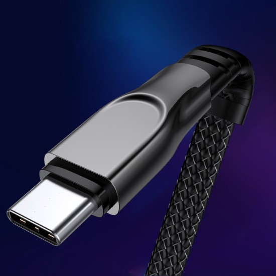 Joyroom 3in1 USB cable - Lightning / microUSB / USB Type C 3,5A 480 Mbps 1,3m (S-1335K4) Μαύρο