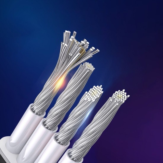 Joyroom 3in1 USB cable - Lightning / microUSB / USB Type C 3,5A 480 Mbps 1,3m (S-1335K4) Κόκκινο
