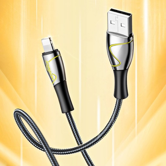 Joyroom Mermaid series USB - Καλώδιο USB Type C 3A 1,2m (S-1230K6) μαύρο