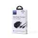 Joyroom small fast charger USB Type C PD 25W EU plug black + USB Type C - USB Type C cable (L-P251)
