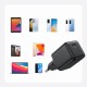Joyroom small fast charger USB Type C PD 25W EU plug black + USB Type C - USB Type C cable (L-P251)