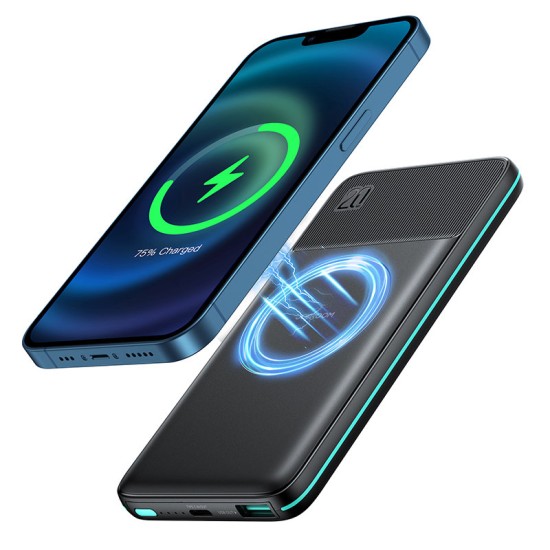 Joyroom Power Bank 10000mAh 20W Power Delivery Quick Charge 15W Magnetic Wireless Charger Qi for iP