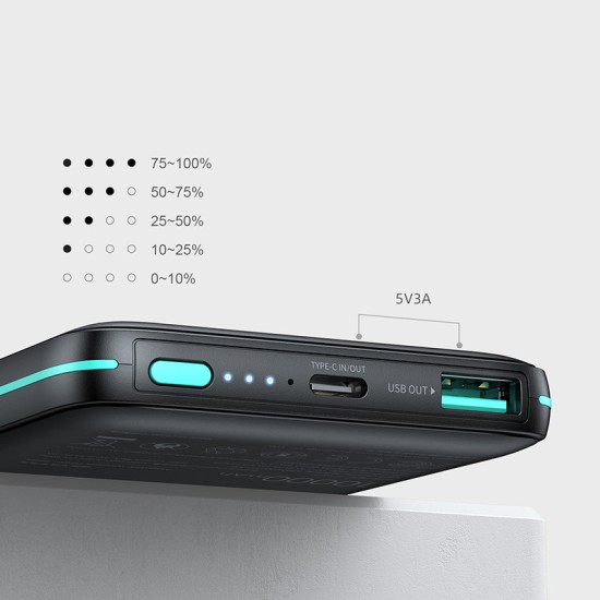 Joyroom Power Bank 10000mAh 20W Power Delivery Quick Charge 15W Magnetic Wireless Charger Qi for iP