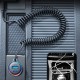 Joyroom fast car charger 3 in 1 with USB Type C cable 1.5m 55W black (JR-CL07)