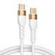 Joyroom Liquid Silicone USB Type C - USB Type C charging / data cable PD 100W 1.2m (S-1250N18-10) Λ