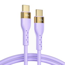 Joyroom Liquid Silicone USB Type C - USB Type C charging / data cable PD 100W 1.2m (S-1250N18-10) Μ