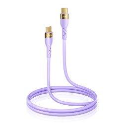 Joyroom Liquid Silicone USB Type C - USB Type C charging / data cable PD 100W 1.2m (S-1250N18-10) Μ