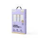 Joyroom Liquid Silicone USB Type C - USB Type C charging / data cable PD 100W 1.2m (S-1250N18-10) Μ