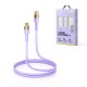 Joyroom Liquid Silicone USB Type C - USB Type C charging / data cable PD 100W 1.2m (S-1250N18-10) Μ