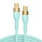 Joyroom Liquid Silicone USB Type C - USB Type C charging / data cable PD 100W 2m (S-2050N18-10) Πρά