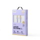 Joyroom Liquid Silicone USB Type C - USB Type C charging / data cable PD 100W 2m (S-2050N18-10) Μοβ